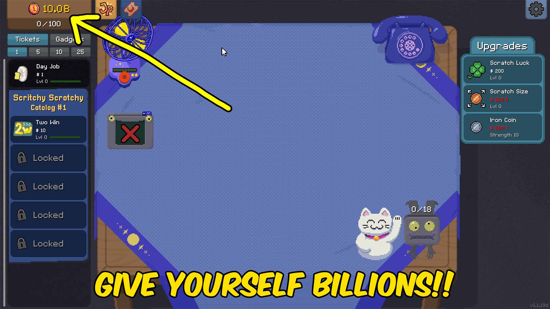 Scritchy Scratchy — Give Money (screenshot 2)